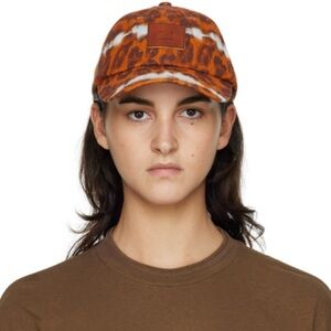 *Unworn | Acne studios Leopard print hat
